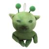 Deformable Green Alien Cat Plush Toy 10cm Red Scarf Alien Kitten Toy Bag Charm  Anime Fans Gifts