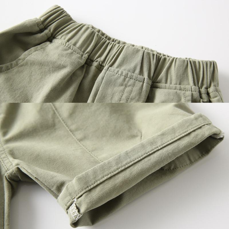 Cotton Children Brown Short Pants for Boys Kids Shorts Beach Shorts Casual Loose Toddler Boy Shorts