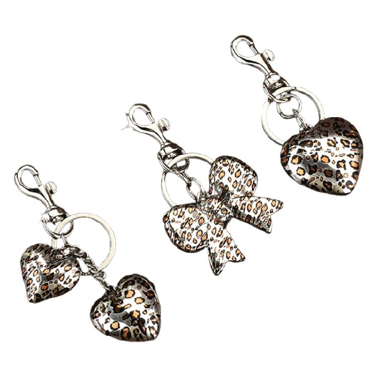 Portable Leopard Designs Keychain For Fashion Lovers Enhances Personal Style On Bags And Keys With Sturdy Alloy