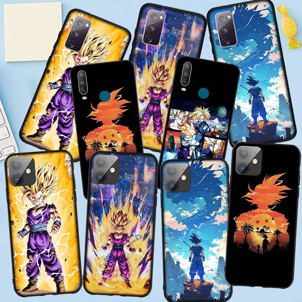 Phone Case for iPhone 17 15 16 Plus Redmi Note 14 12 11 13 Pro Max Huawei P30 P20 Lite OPPO A60 A40 A80 A54 Gohan Dragon Son Gokus Ball Z Funda Cover