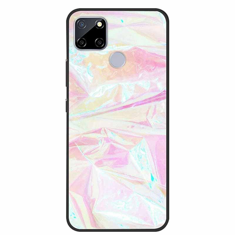 Für Realme C25 Hülle Marmor Silikon TPU Weiche Abdeckung Handyhülle Für OPPO Realme C25S C25 S Funda Stoßfest Coque RMX3191 Capa