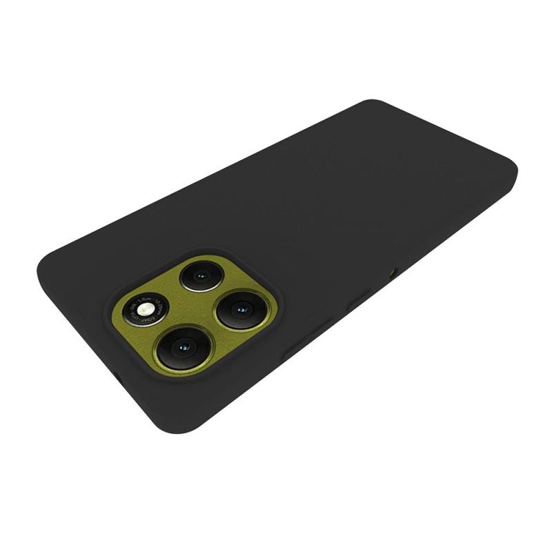 Pro Motorola Moto G86 5G TPU pouzdro WANLONFENG MS série Matný zadní kryt s tvrzeným sklem (Objektiv s velkým otvorem)