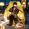 Genshin Impact Print Decke - Weich & Bequem, für Schlafzimmer, Reise, Sofa, Heimdekoration - Geburtstags-Weihnachtsgeschenk für Freund