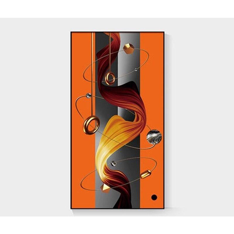 Home Decoration Light Luxury Style Abstract Geometric Porch Living Room Decoration Poster Painting Wall Art Picture