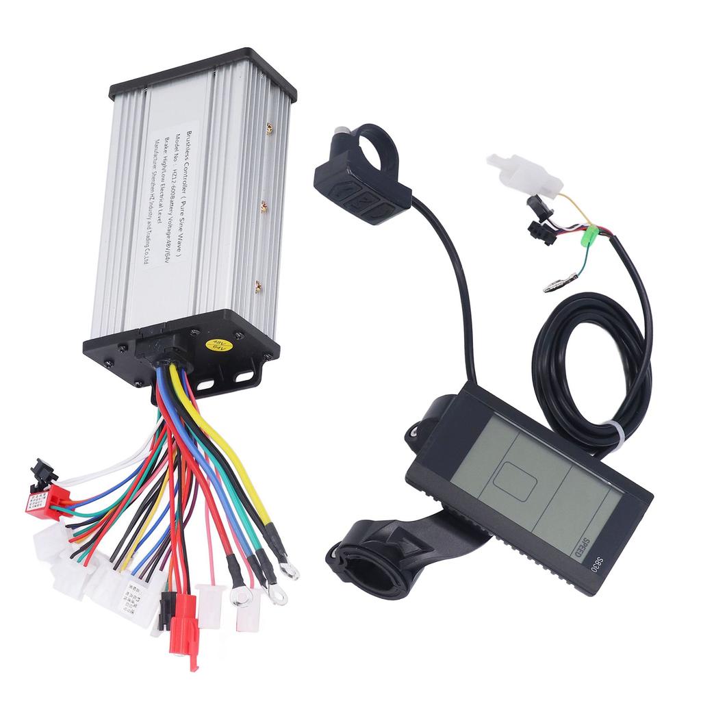 48V 64V 600W Sine Wave Controller S830 LCD Panel Set Brushless Motor Controller for Electric Scooter