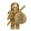 Ninja Warrior Superhero Doll With Weapon Single Building Block Assembly Toy