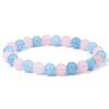 Double Color Beaded Natural Stone Bracelet for Men & Women - DIY Casual Jewelry