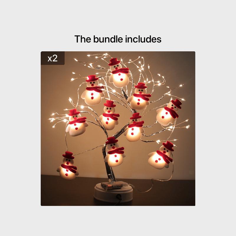 high quality1pc LED / Self-Lit Snowman String Lights with -and-Play Button Control (No Color-Changing) - 64.96inch (10) Warm White-like Glow,