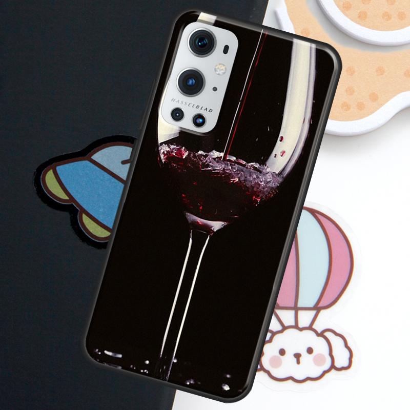 Red Wine Glass For Realme GT7 GT6 15 Pro 10 11 12 14 13 Pro Plus C75 C71 C65 C55 C63 C61 C53 C67 C35 Case Realme GT7