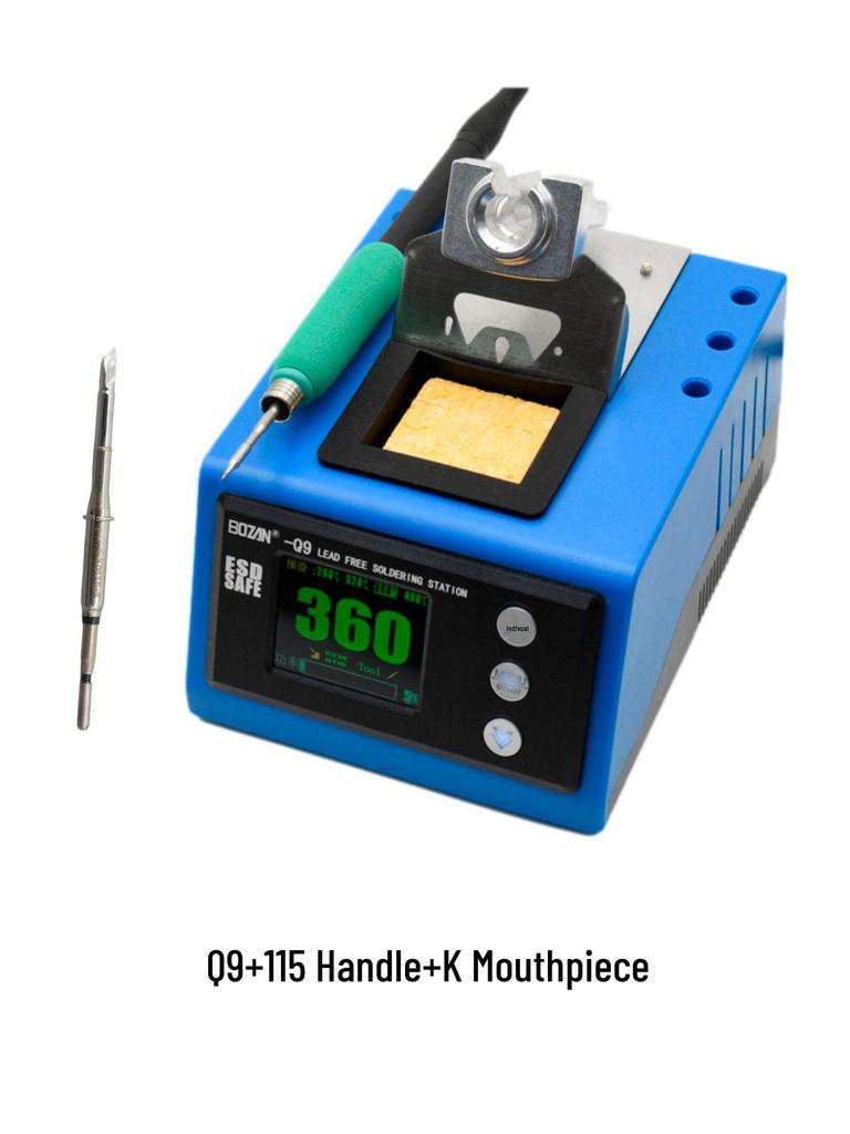 Q9 Color Screen 180W Smart Electric Soldering Iron with Constant Temperature Display for Motherboard Flying Lead Soldering
