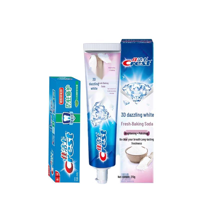 Crest Anti-Cavity Repair & Whitening Toothpaste Duo
