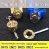 Cheie tubulară magnetică pentru robinet, poartă și contor, pentru blocarea supapelor