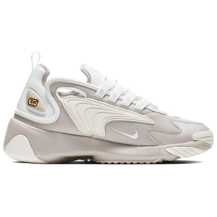 Nike Zoom 2K Women's Moon Particle/Summit White Air Zoom Cushioning Shoes AO0354-200