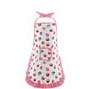 Kitchen Toys Baking Pretend Play Cooking Tools Little Girls Chef Apron Set Pink Costume Educational Dress Up Toys Gift