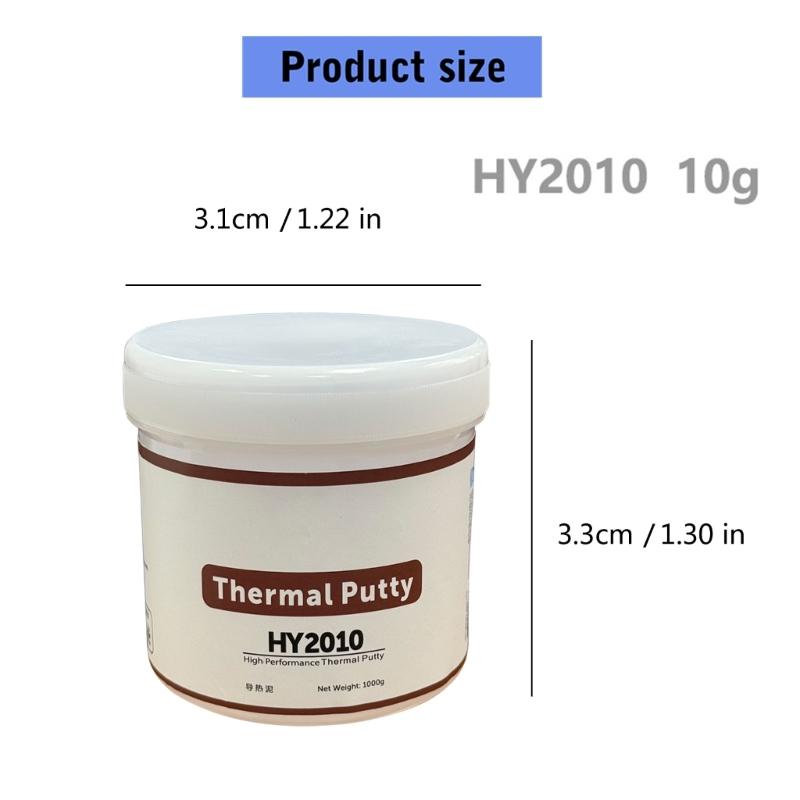 HY2010 High Thermals Conductivity Silicone Greases For CPU VGA Chipsets Heat Sink Cooling Efficient Heat Dissipation