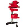 3/4in Heavy Duty Pipe Clamp Malleable Iron Water Pipe Clip for Woodworking Panel Slot Carpenter