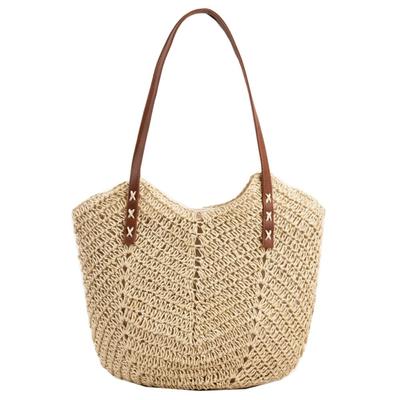Tote Bag Weave Straw Bag Shoulder Bag Beach Bag Casual Raffia Bag  Streetwear