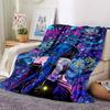 1Pc Space Duel Cosmic Clash Blanket For Couch Bed Plush Cozy Fuzzy Blanket Super Soft Warm Blankets For Fall And Winter 091818