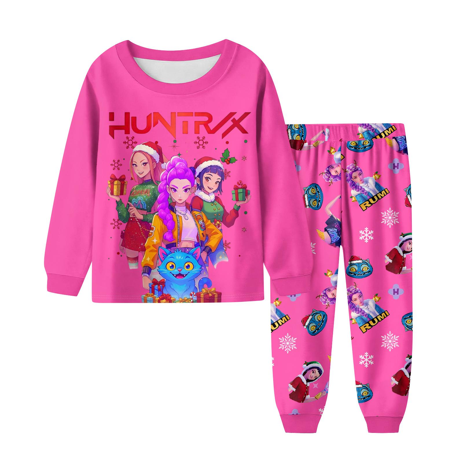 

Детский модный костюм юбка топ с круглым вырезом и длинными рукавами брюки 120