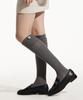 COQUET Knit Over Knee Socks Charcoal