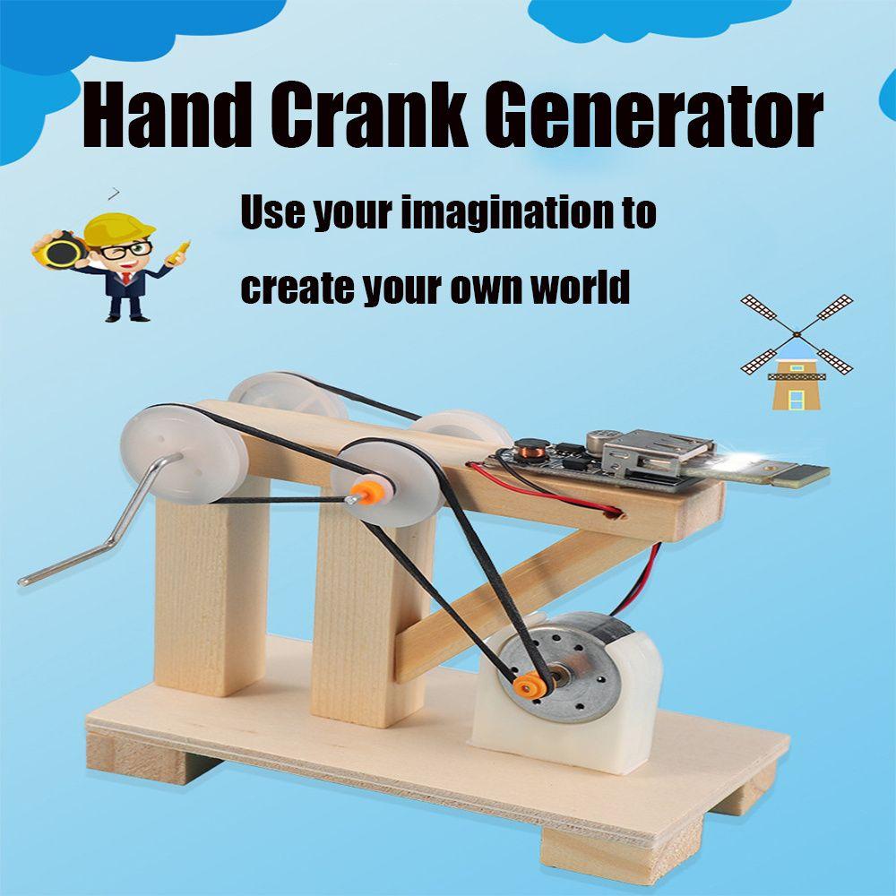Kits For Children Science Experiment Toys Physics Learning Dynamo Generator Model STEM Toy