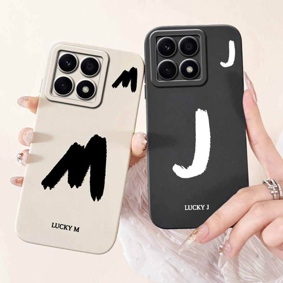 For Honor X8 X8a Case for HonorX8 4G X 8 A CRT-LX1 Soft Silicone Phone Coque Letter Painted Shockproof Protective Fundas Cover