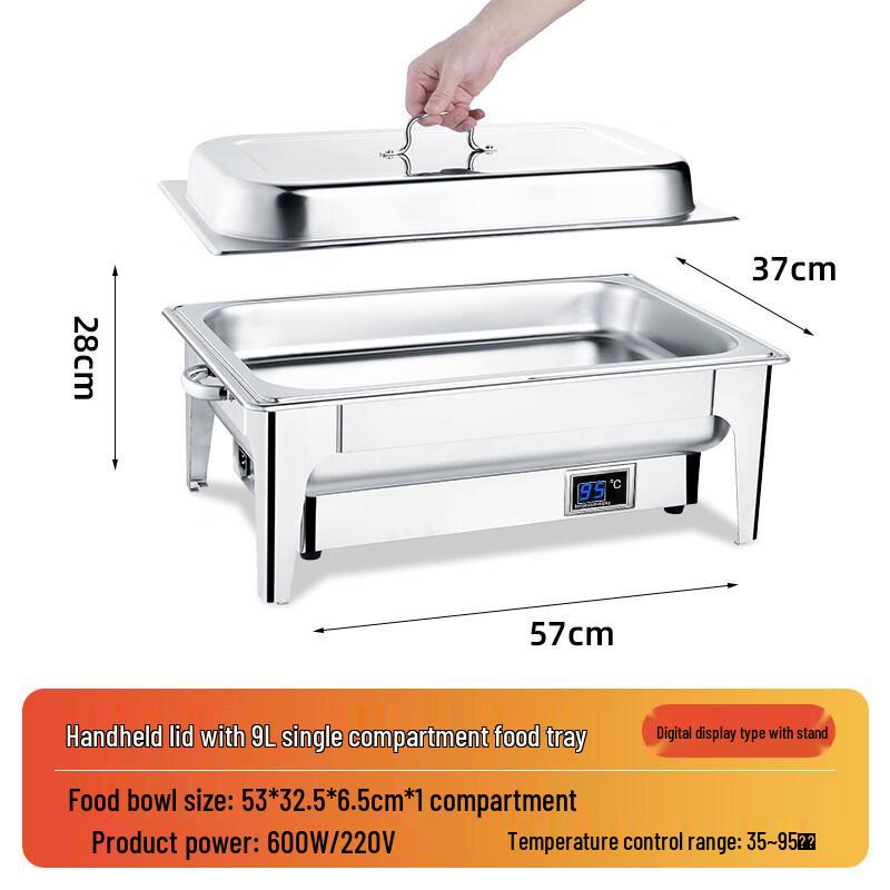 Yunduo Electric Stainless Steel Buffet Food Warmer