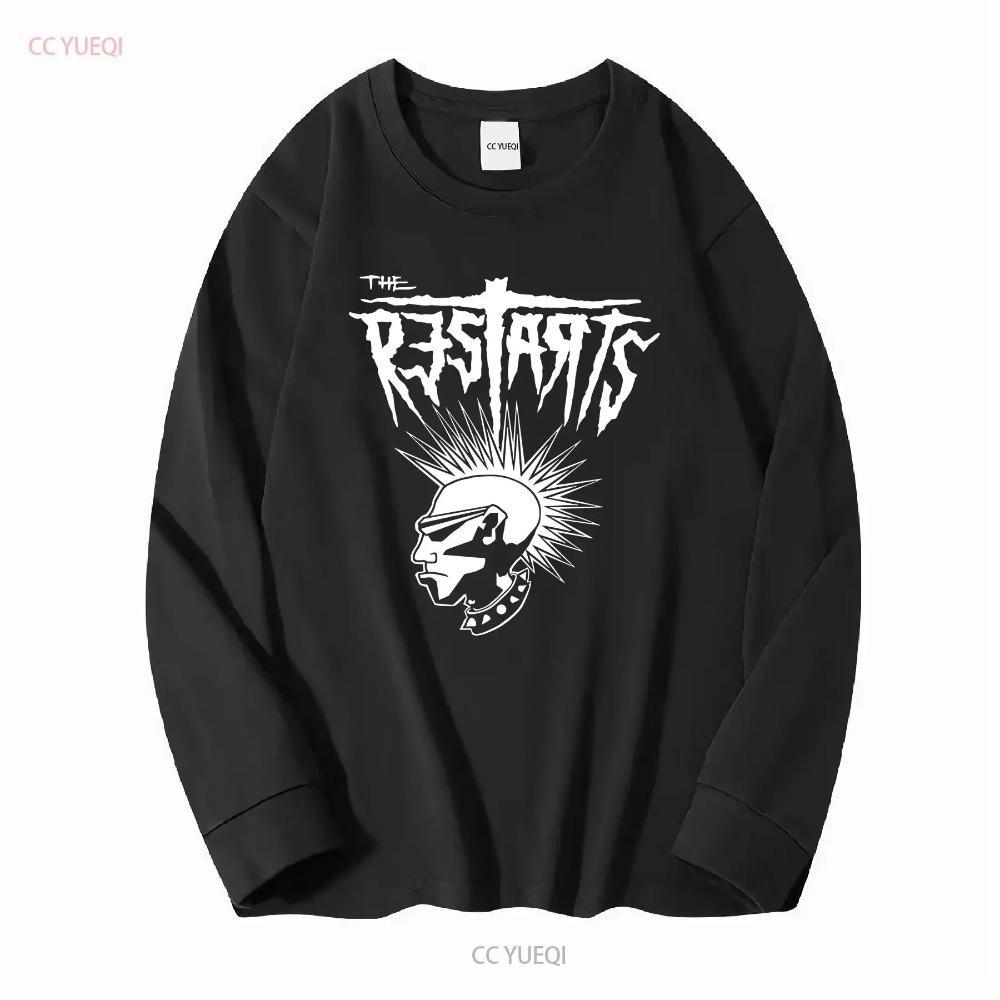 The RESTARTS UK T SHIRT Official Merch Hardcore Skate Ska Street Punk Rock Long or Short Sleeves Vintage Washed