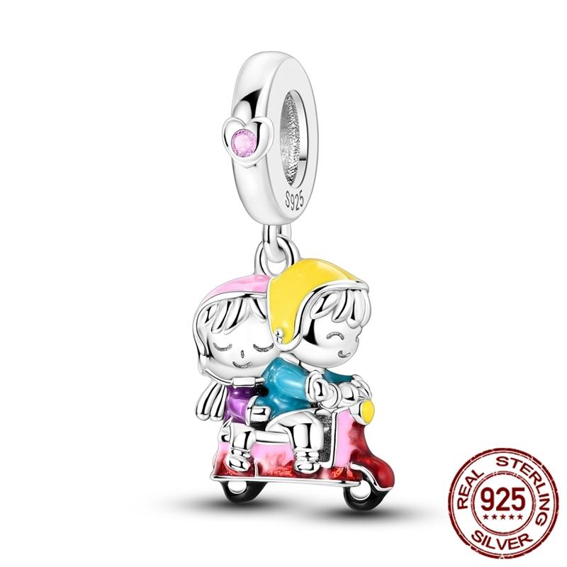New In Copper Charm Pendants Bead Fits Genuine Bracelets Necklaces DoItYourself Woman Jewellery Gifts For Women Friend