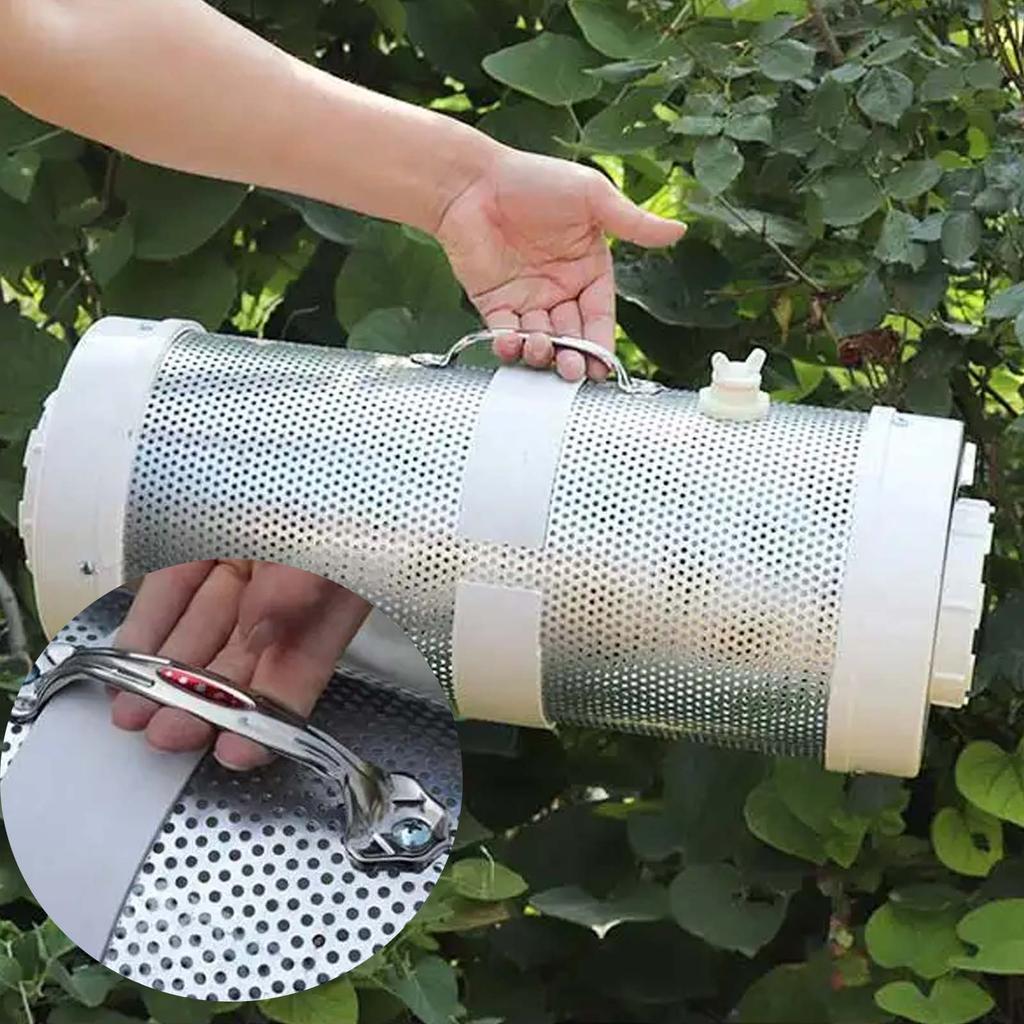 Klatka do zbierania pszczół żywych, Pułapka na pszczoły ziemne i osy, Zagęszczona siatka zapobiegająca ucieczce