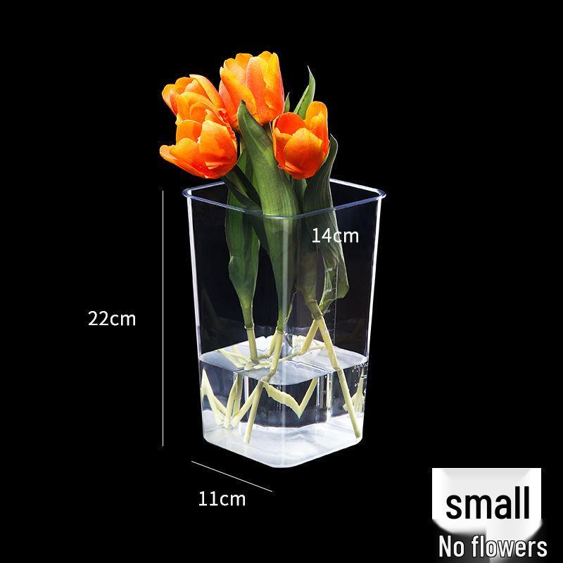 Genomskinlig Akryl Blompåse - Enkel Europeisk Stil
