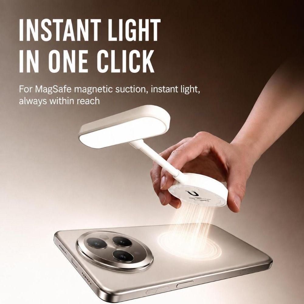 Adjustable Hose Magnetic Phone Fill Light Multi-Angle Flexible Selfie Ring Light Photography