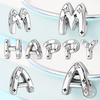 Copper 26 Alphabet A-Z Charms Star Letter Beads Suitable For Diy Bracelet Women Jewelry Making