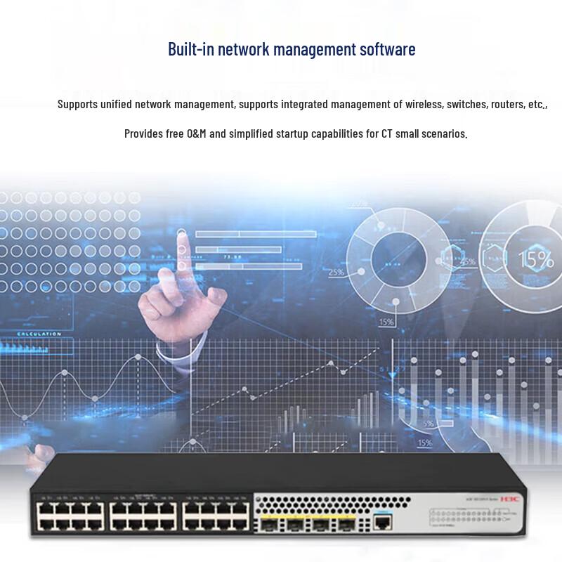 H3C S5120V3-28P-EI-H1 Layer 3 Managed Enterprise Gigabit Switch