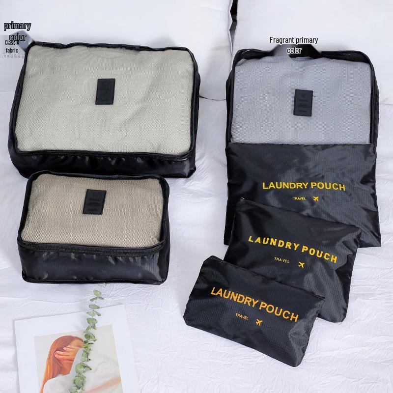 

Набор из шести водонепроницаемых дорожных сумок из ткани Оксфорд для деловых поездок и чемоданов