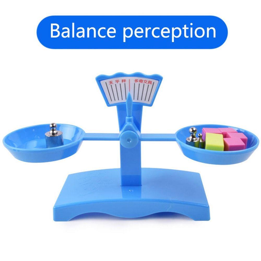 Plastic Balance Scales Toy School Teaching Aids  Funny   Intelligence Game