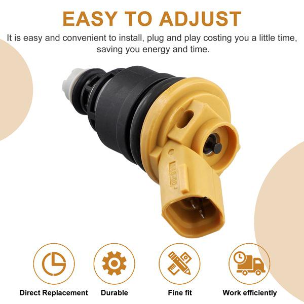

Subaru Car Fuel Injector, ABS Material, 1 Color (as shown), Model: 16600AA None
