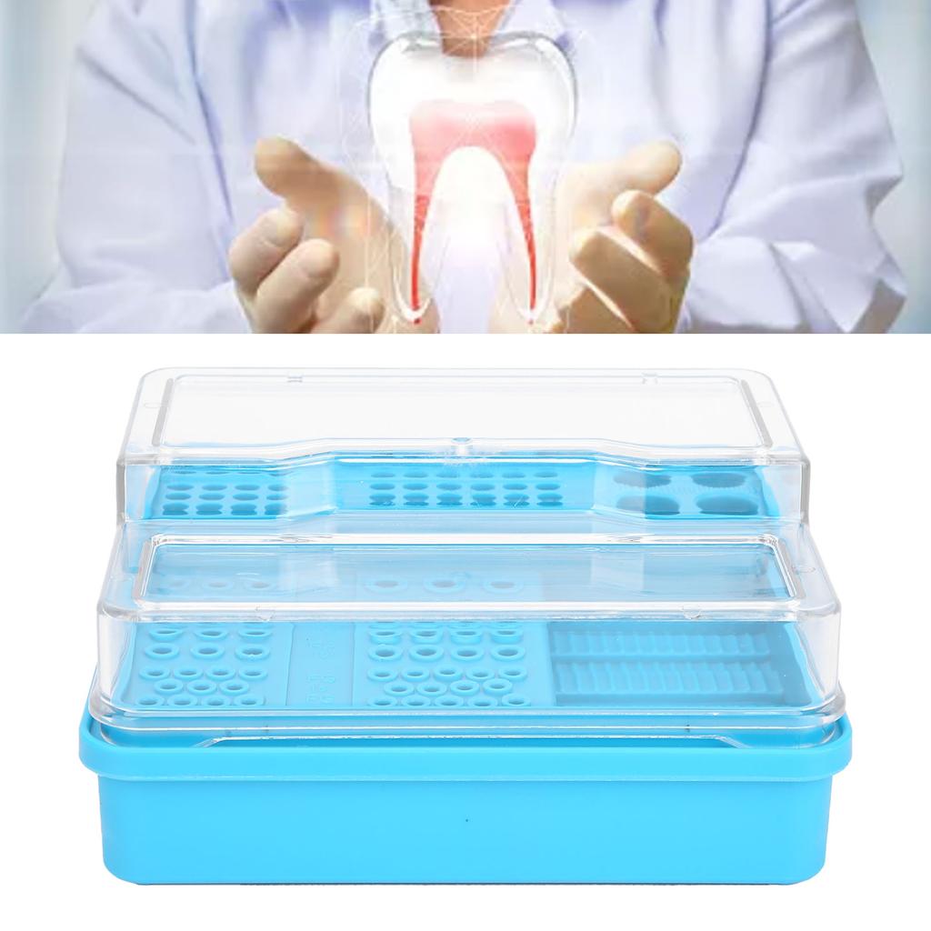 Dental Endo Box Endodoncja Czyszczenie Storage Case Organizer Narzędzie do pielęgnacji jamy ustnej