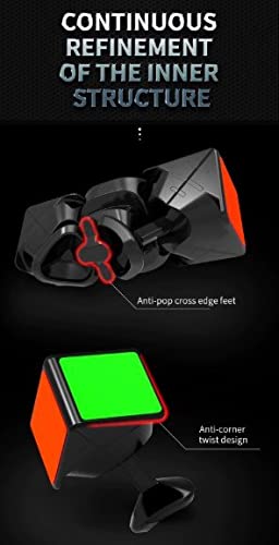 Kancharo MS Series [Authentic] Magnetic Competition Cube with Pouch (Sticker-Free, 4x4)