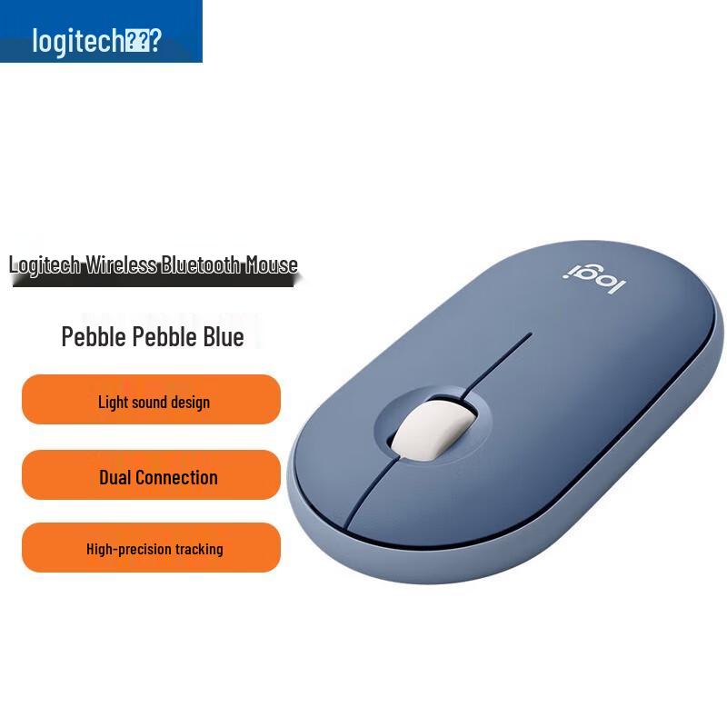 Logitech PEBBLE Wireless Silent Bluetooth Mouse