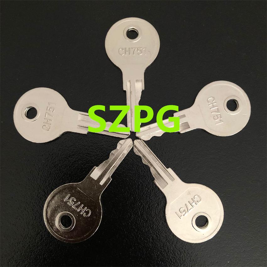 5/10/20PCS Universal Key CH751 Compatible With Multiple Locks RV Campers Doors T-Handles Pickup Shells Tool Boxes 5PCS