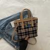Stylish Cartoon Fashion Bucket Bag For Women With Trendy Patterns And Soft Canvas Material