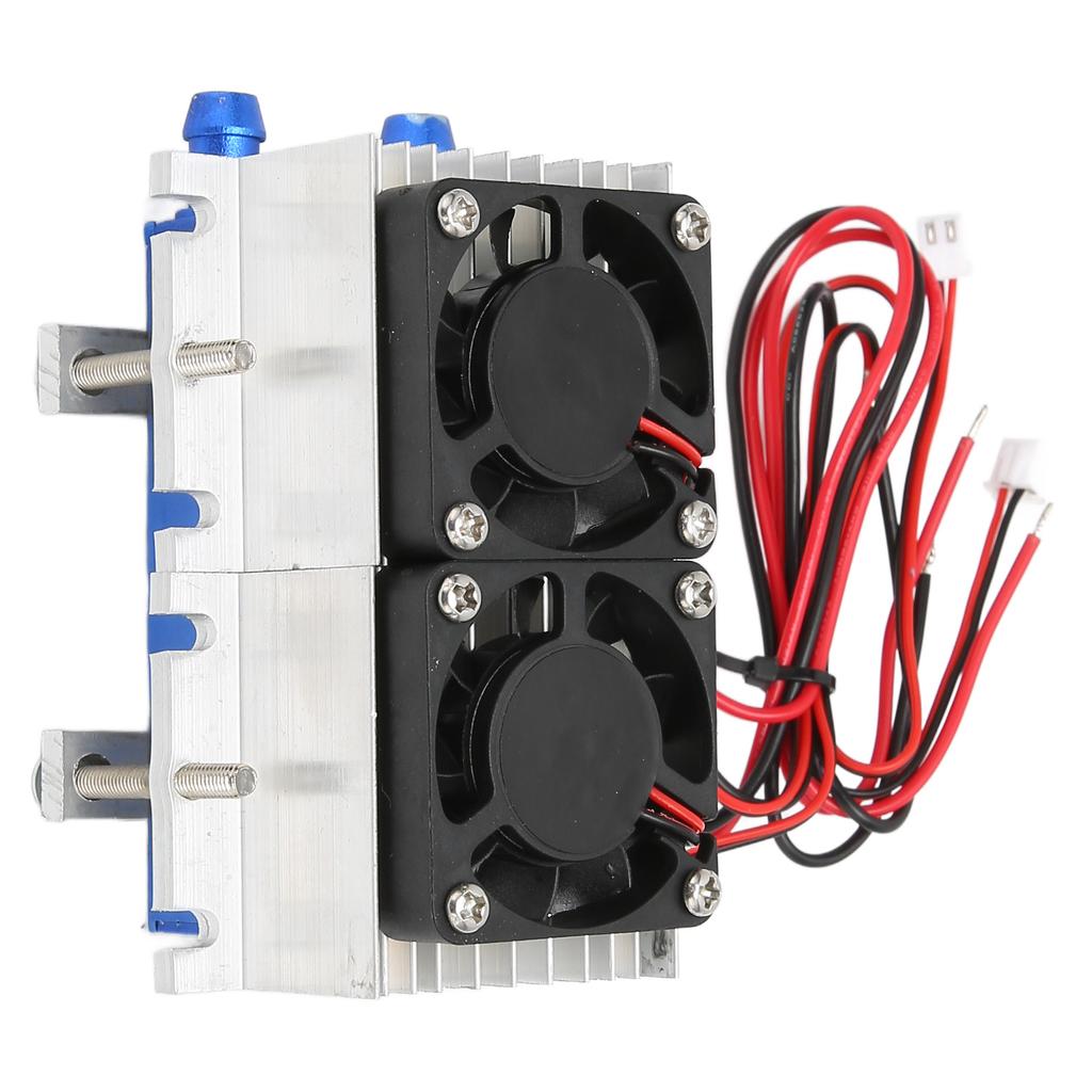 144W Thermoelectric Peltier Refrigeration Cooler 12V Semiconductor Air Conditioning Cooling System DIY Kit for Fridge