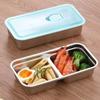 Double Compartment Snack Box Stainless Steel Lunch Box  Travel and Outdoor Campin
