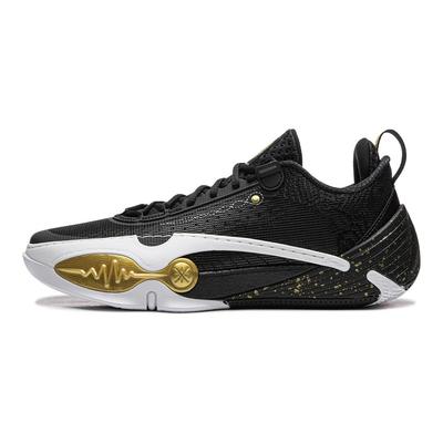 Li Ning Basketball Shoes Men's Low Top Black ABAW011-7