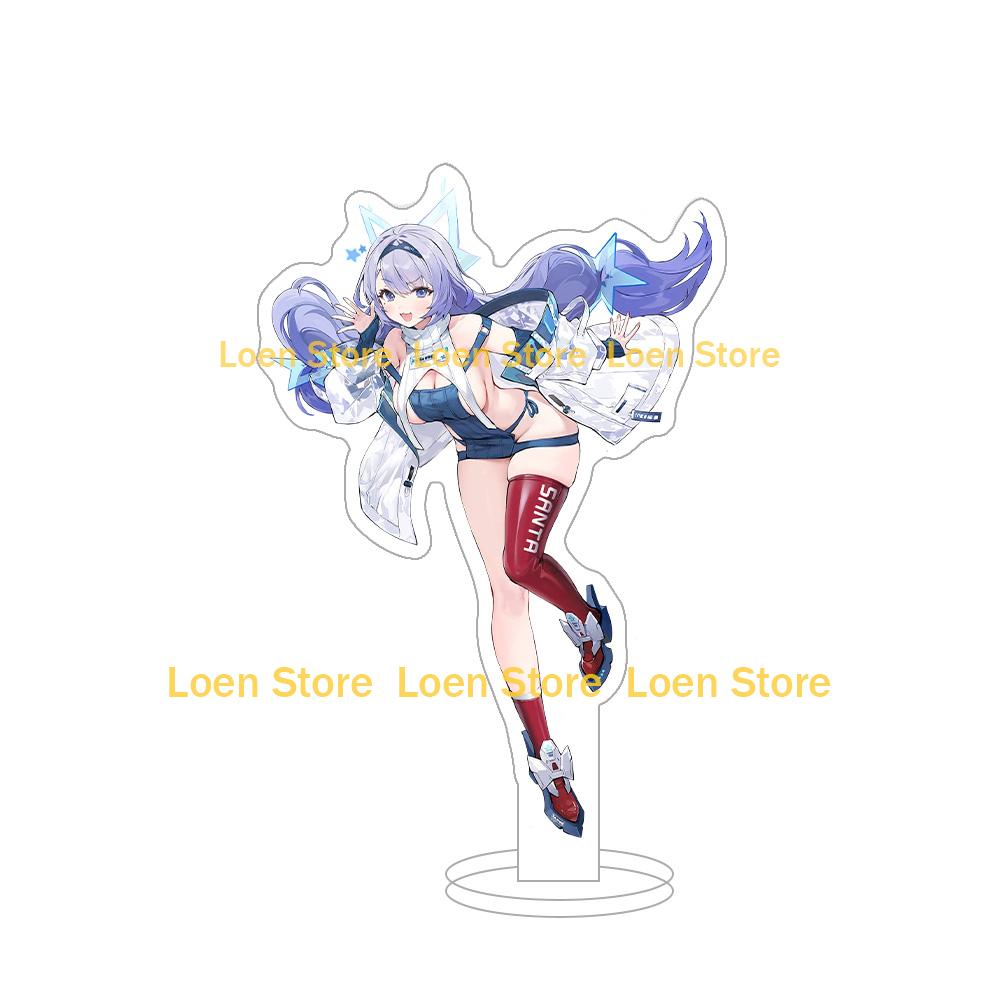 Azur Lane Official character Raffaello Taihou mimoza Santa Fe Scylla Repulse Franklin Anime figures Acrylic stand desk ornament