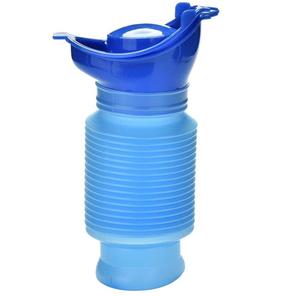 Produktbild von 2er-Set Faltbares Notfall-Urinal – 750 Ml, Unisex, Aus PP, Auslaufsicher, Für Camping, Stau, Reisen & Bettlägerige Personen