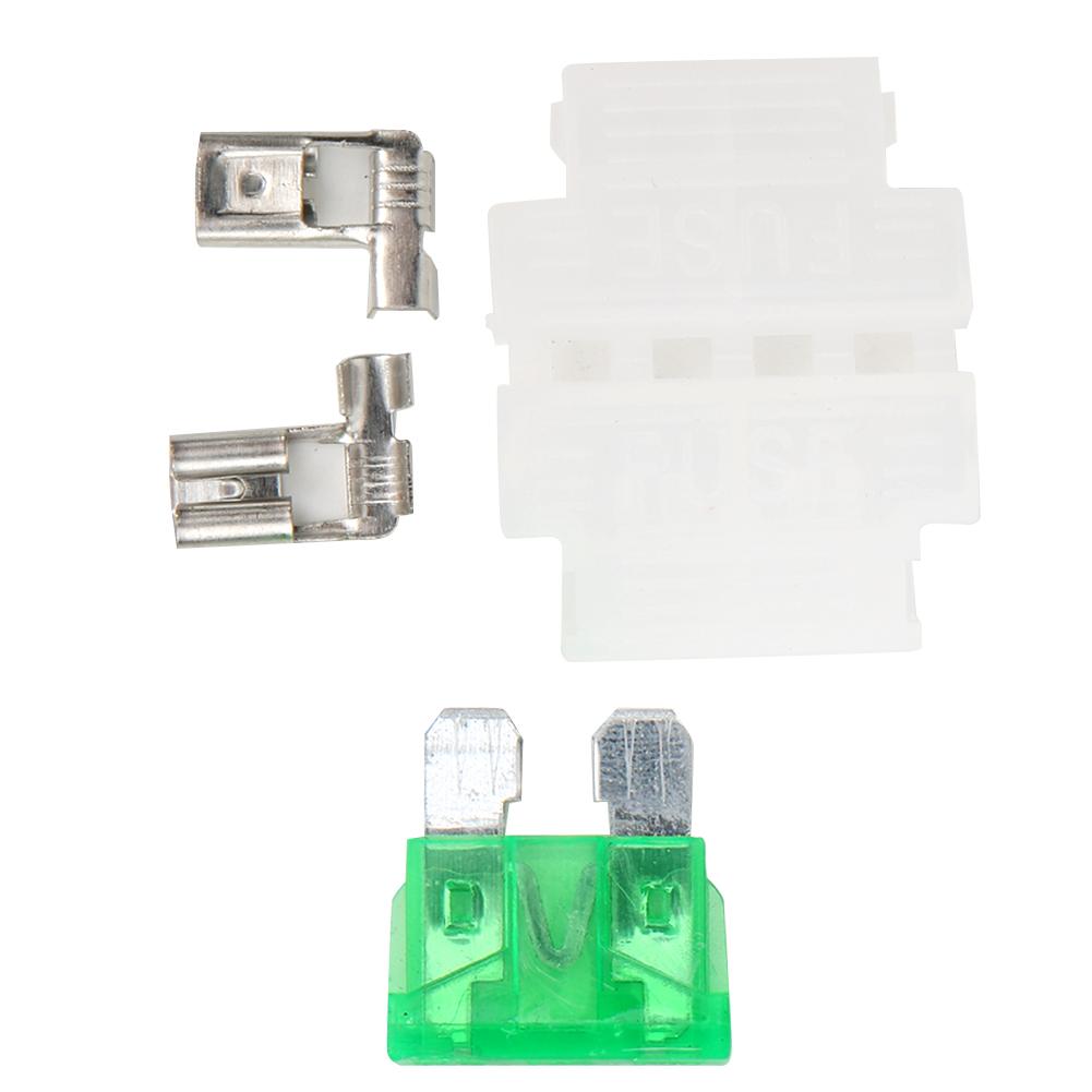 30 Sätze Auto Sicherungshalter Kit 1222AWG 32V 30A Sicherung für Auto Boot ATCATO