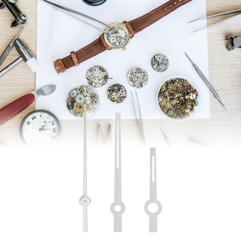 Luminous Watch Hands Hour Minute Second Hands Watch Spare Parts for 1570 Movement