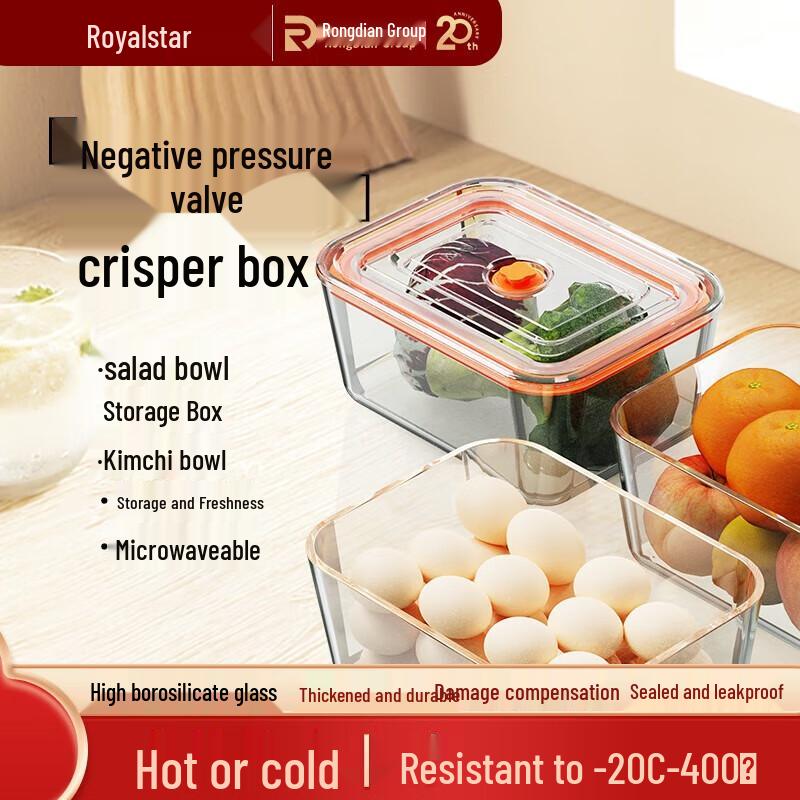 Rongshida Borosilicate Glass Food Container